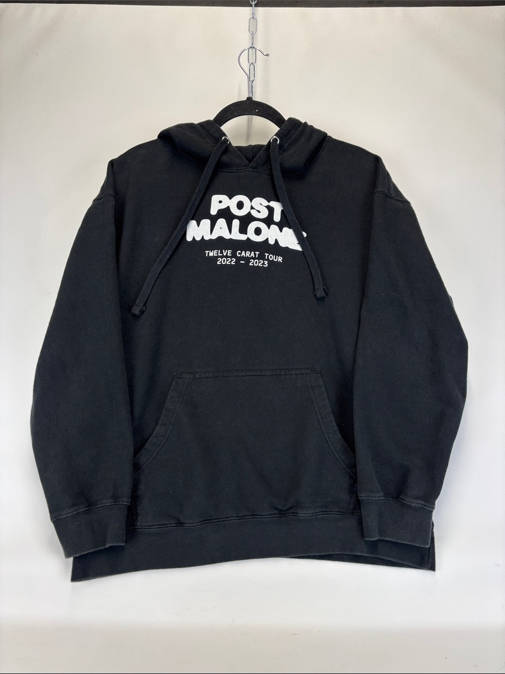 Post Malone Twelve Carat Tour Hoodie 2022 2023 Size Large